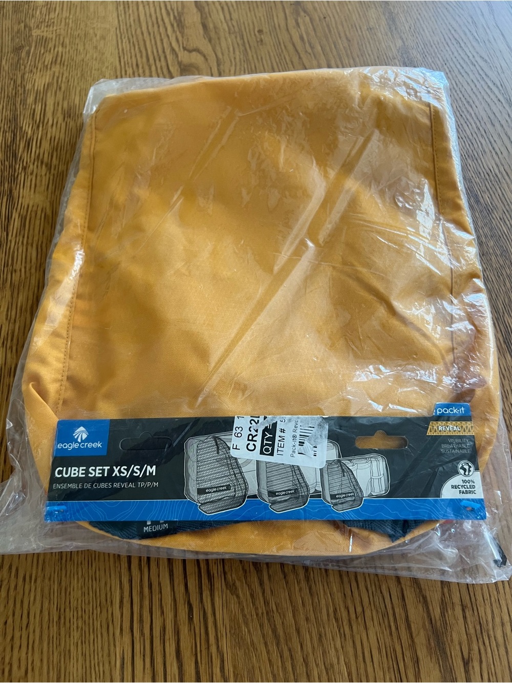 Unopened Packing Cube 3 Piece Set - Clothing Compression For Travel - Picture 2 of 5